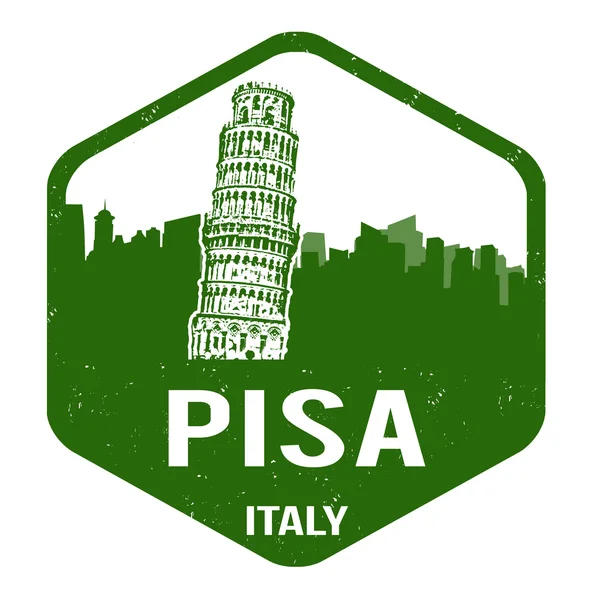 Pisa-Stempel — Stockvektor