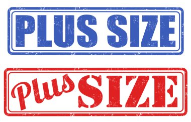 Plus size stamps clipart