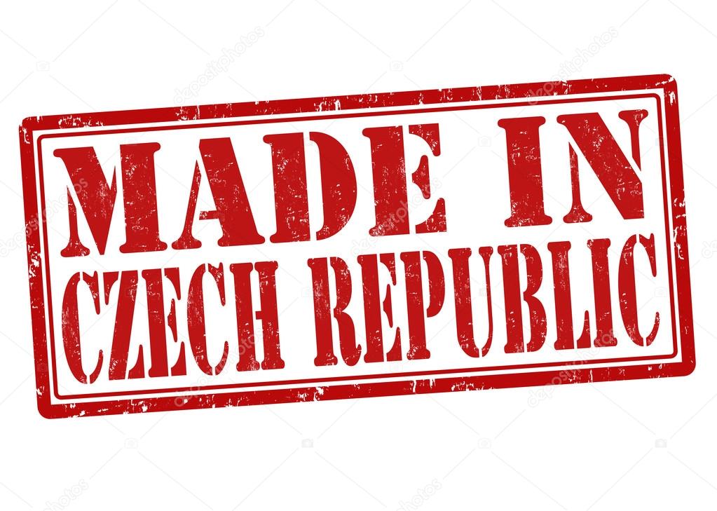 Made in Czech Republic stamp
