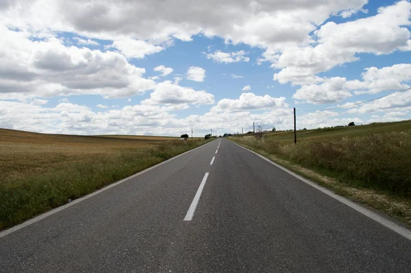 Camino de asfalto Fotos de stock libres de derechos