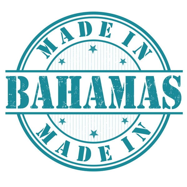 Made in Bahamas stamp
