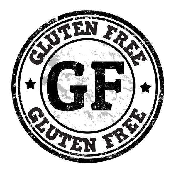 Glutenfreie Marke — Stockvektor