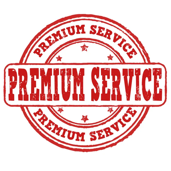 Premium service stämpel — Stock vektor