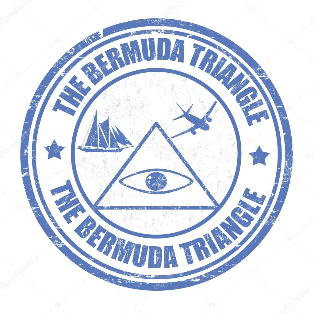The Bermuda Triangle stamp
