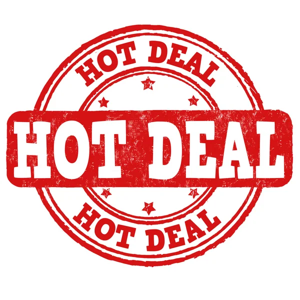 Stempel "Hot Deal" — Stockvektor