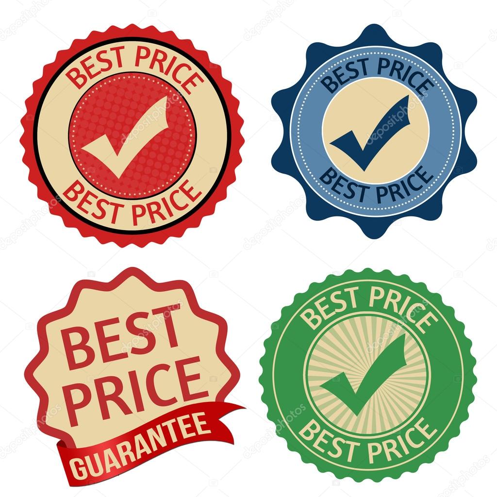 Best price promotional label, sticker or stamps