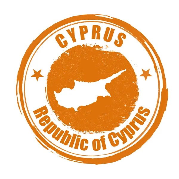 Cyprus stempel — Stockvector