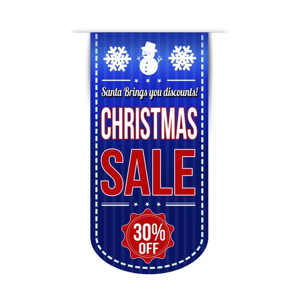 Jul försäljning banner design — Stock vektor