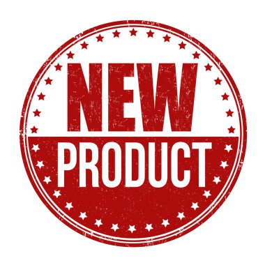 New product stamp clipart