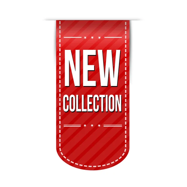 Nouvelle conception de bannière de collection — Image vectorielle