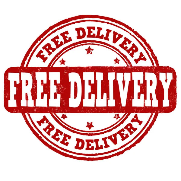 Carimbo de entrega gratuita —  Vetores de Stock