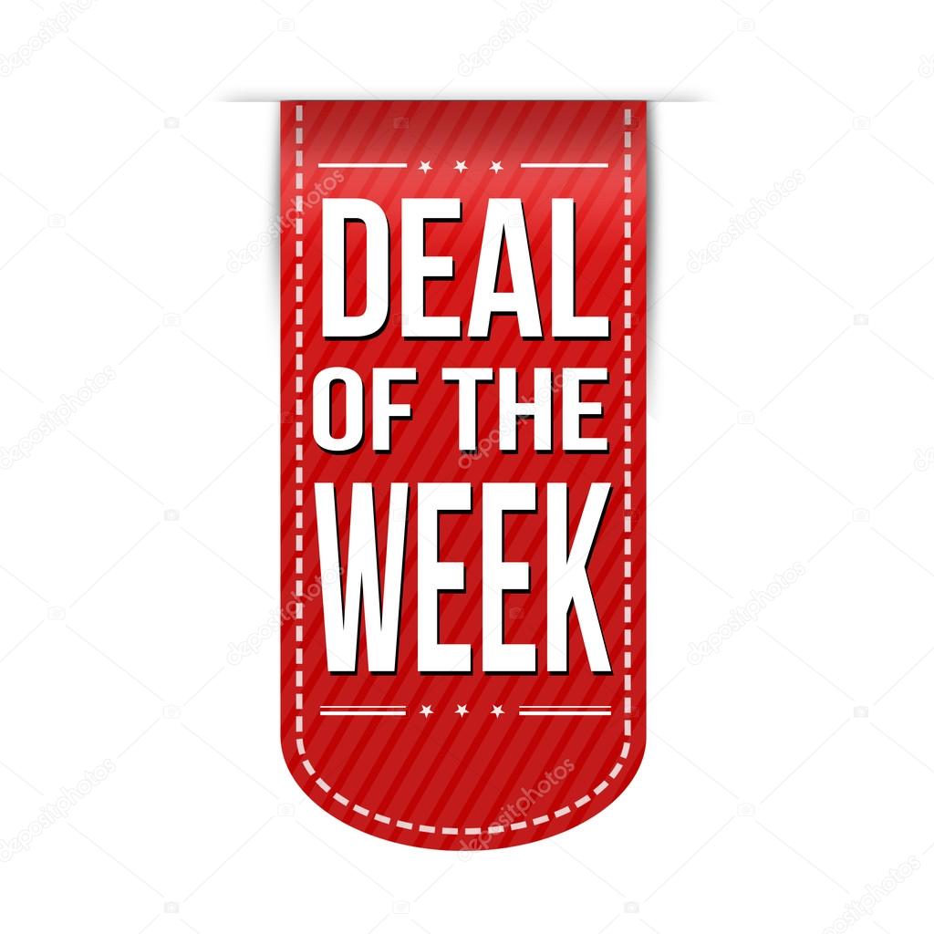 Deal of the week banner design Stock Vector Image by ©roxanabalint