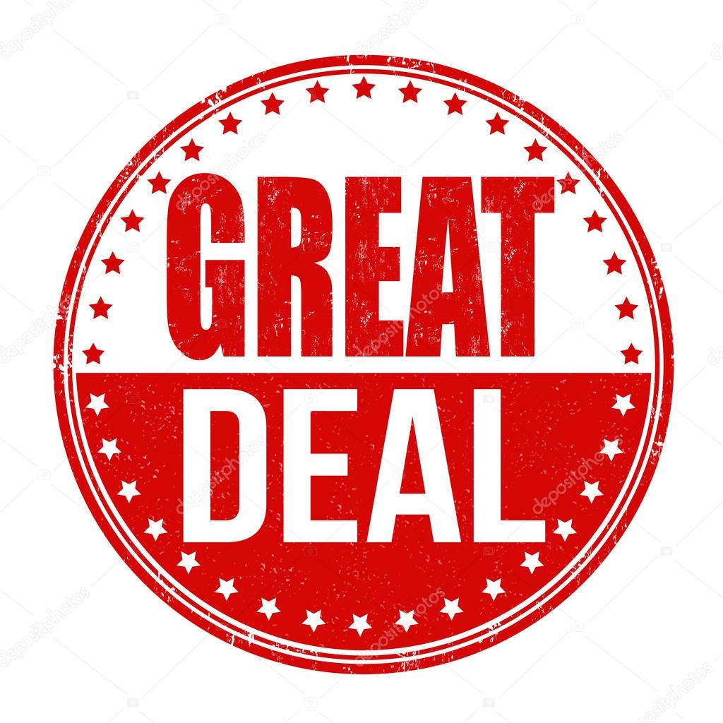 Great deal stamp — Stock Vector © roxanabalint 51072035