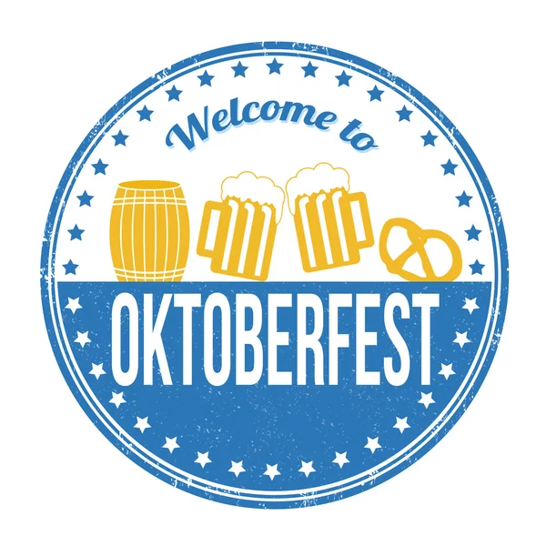 Timbro dell'Oktoberfest — Vettoriale Stock