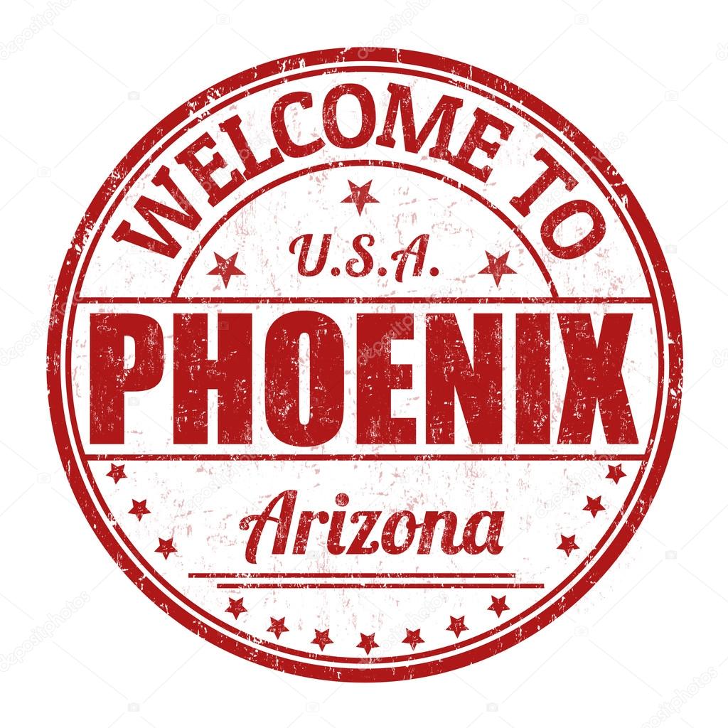 Welcome to Phoenix stamp