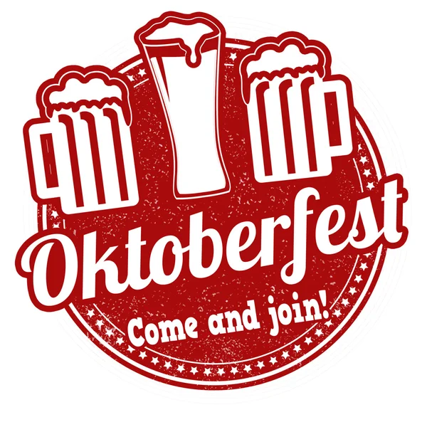 Oktoberfest σφραγίδα — Διανυσματικό Αρχείο