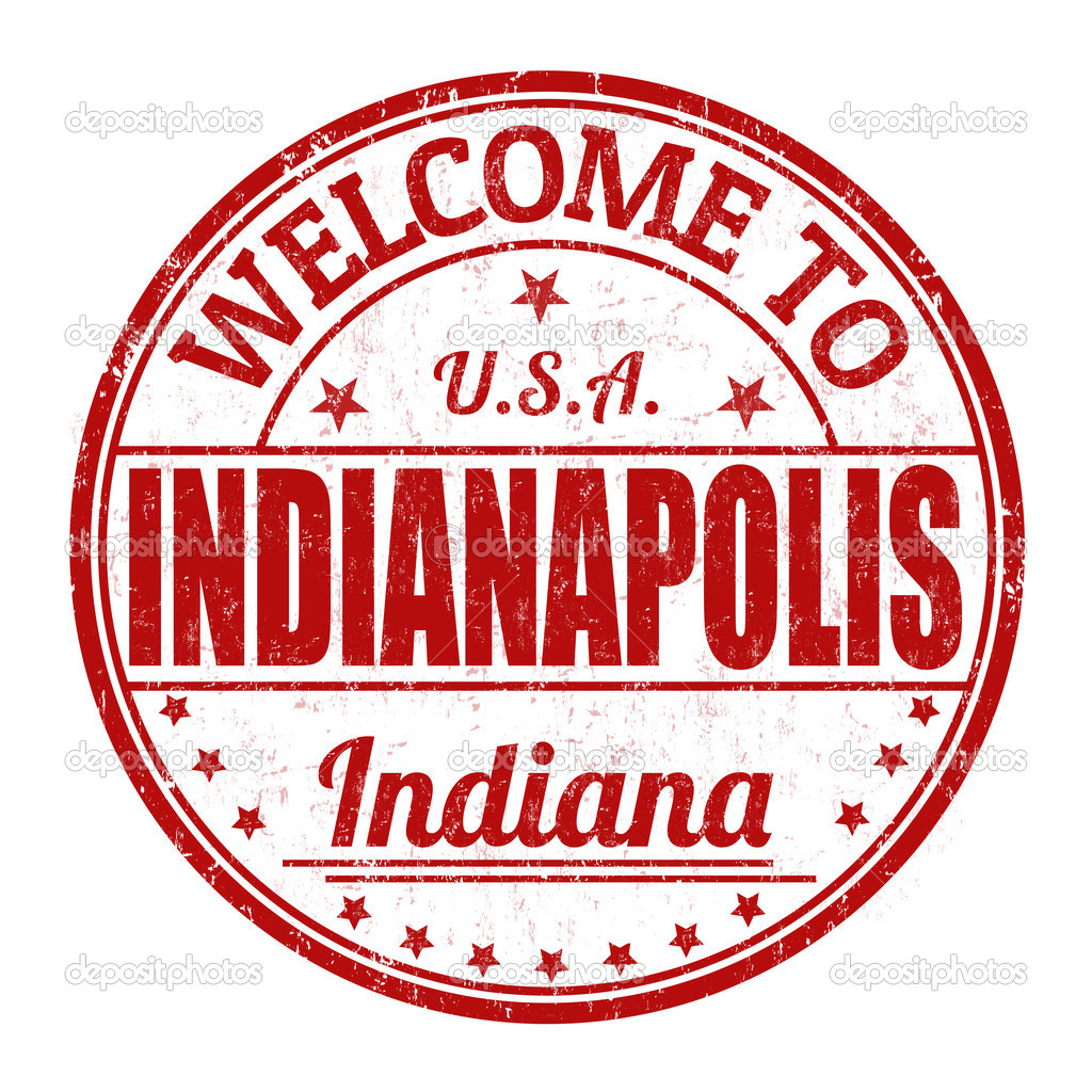 to Indianapolis stamp Stock Vector Image by ©roxanabalint 51693377