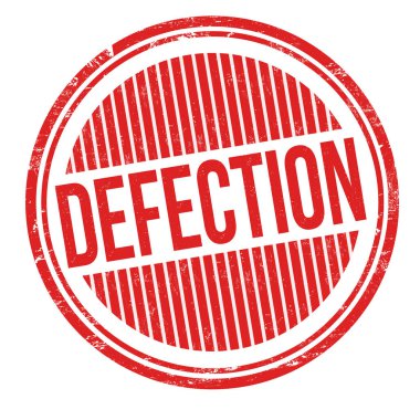 Beyaz arkaplanda iltica damgası, vektör illüstrasyonu