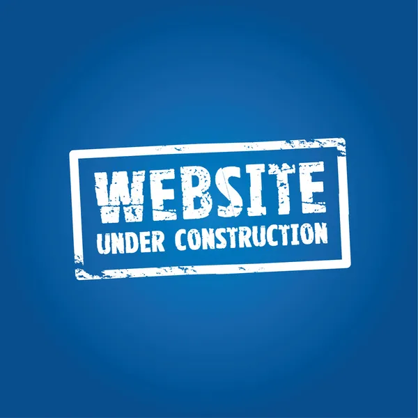 Construction du site — Image vectorielle