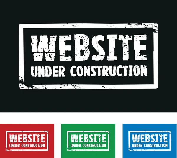 Website construction background — Stock Vector