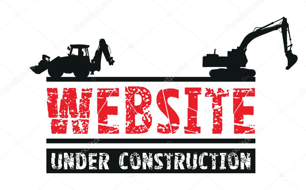 Website construction background