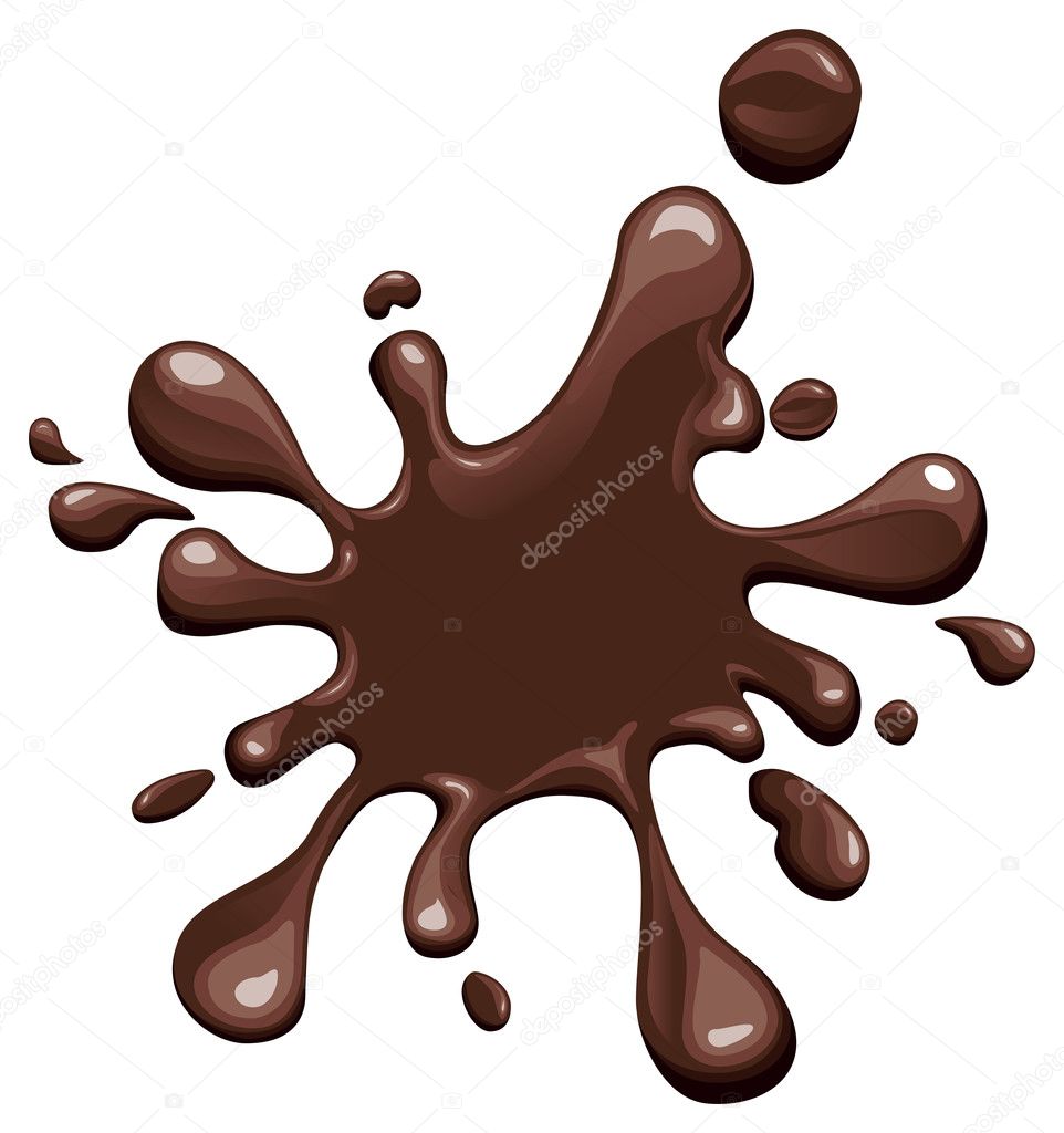 Chocolate splash background