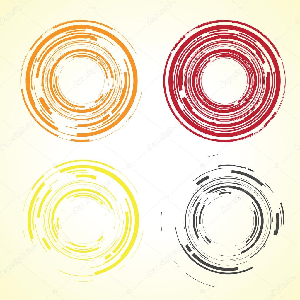 Abstract camera lens background
