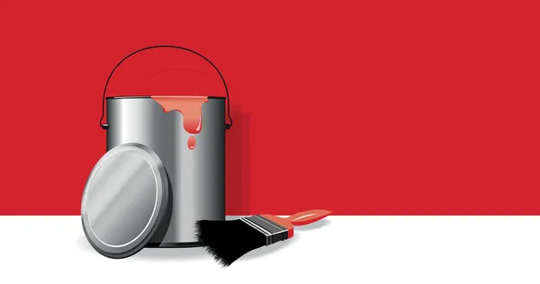 Pintar fondo de olla — Vector de stock