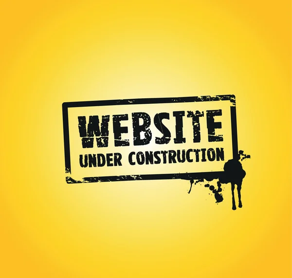 Sito web costruzione — Vettoriale Stock