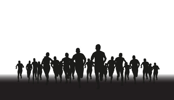 Группа бегунов
