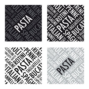 kare pasta arka plan ayarlamak