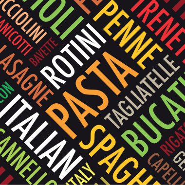 kare pasta arka plan