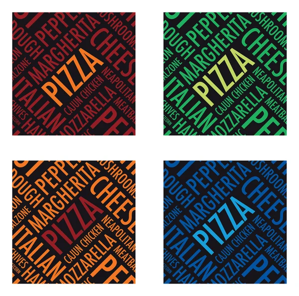 Фон для пиццы — стоковый вектор