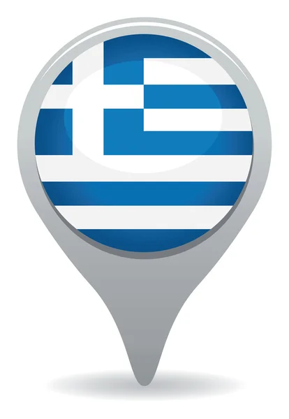 Bandeira Grécia — Vetor de Stock