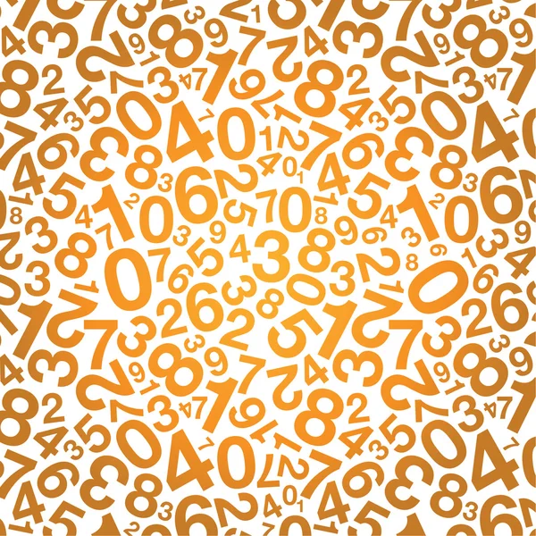 Number background — Stock Vector