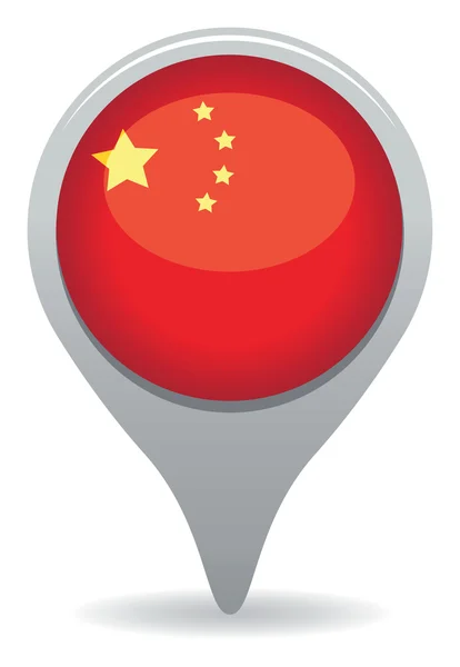 China flag — Stock Vector