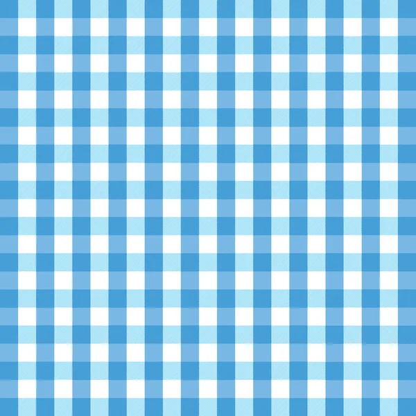 Blue gingham background — Stock Vector