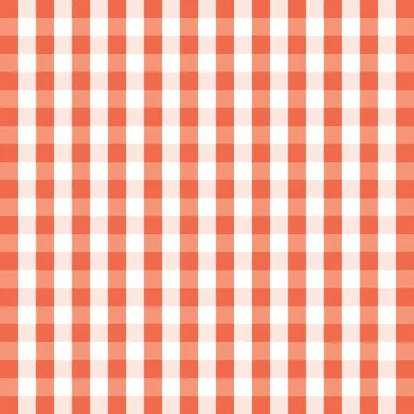 Rött gingham bakgrund — Stock vektor