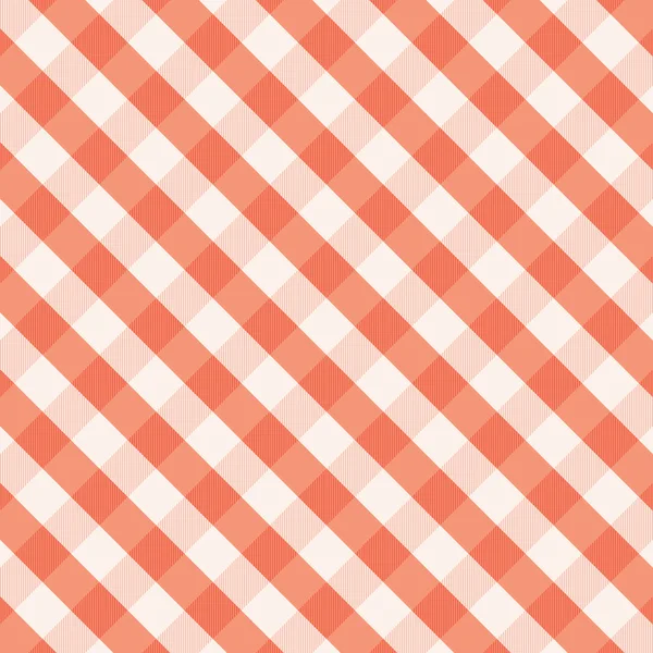 Red gingham background — Stock Vector
