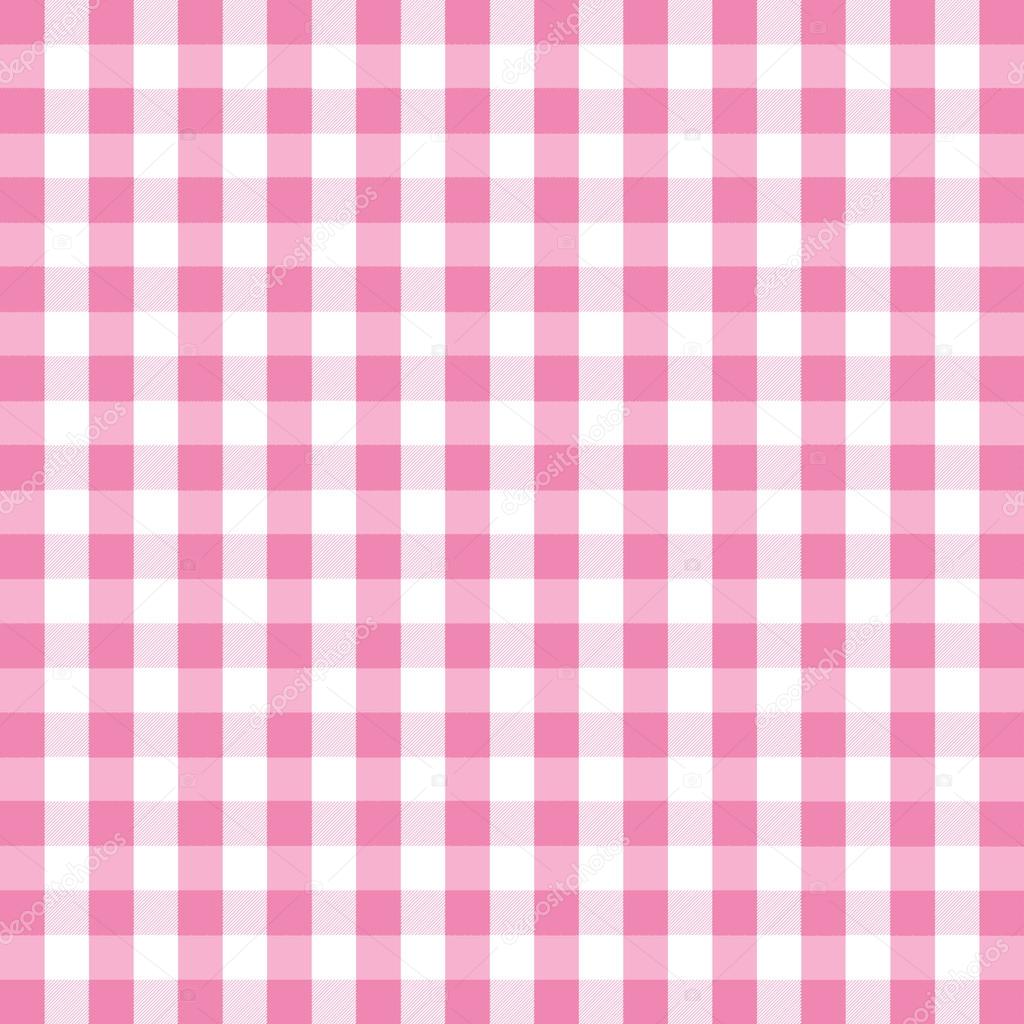 Pink gingham background