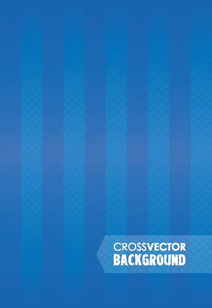 Синій фон поперечної лінії — стоковий вектор