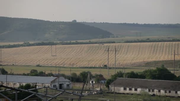 Vista do país — Vídeo de Stock