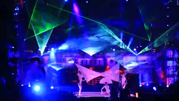Performance al Kazantip 2012 — Video Stock