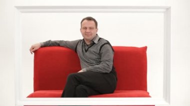 bir fotoğraf için poz bir aile. aile fotoğrafı.