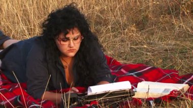 bir alana yazarak yazar