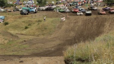 Simferopol, Ukrayna - 2 Temmuz: mini arabaları katılmak Kırım 