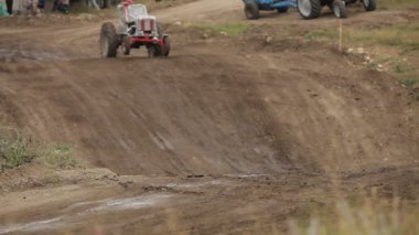 Simferopol, Ukrayna - 2 Temmuz: mini arabaları katılmak Kırım 