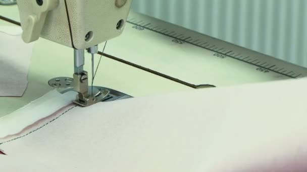 Máquina de costura — Vídeo de Stock
