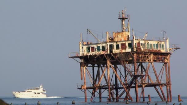 Torre de rescate . — Vídeo de stock