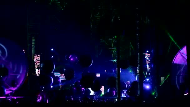 View on Kazantip's 2012 stage — Stock Video